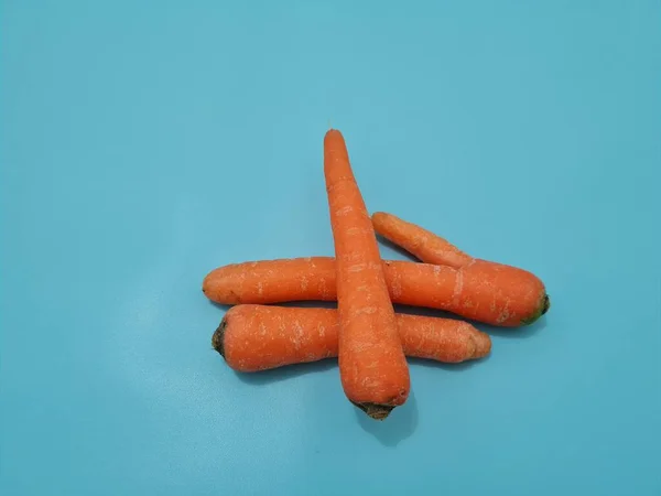 Zutaten Zum Kochen Oder Entsaften Nämlich Karotten Die Vitamin Enthalten — Stockfoto