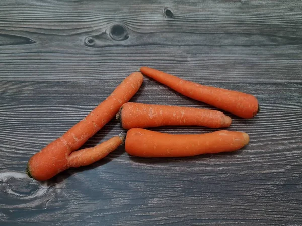 Ingredientes Para Cocinar Pueden Ser Jugados Saber Zanahorias Que Contienen — Foto de Stock