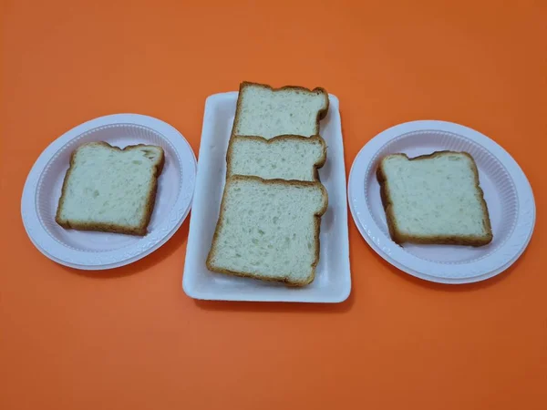 Pão Feito Farinha Outros Ingredientes — Fotografia de Stock