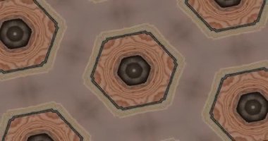 Güzel doku kaleydoskopik tasarım, soyut kaleydoskop arkaplan, eşsiz kaleydoskop animasyonu.