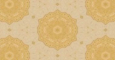 Güzel doku kaleydoskopik tasarım, soyut kaleydoskop arkaplan, eşsiz kaleydoskop animasyonu.