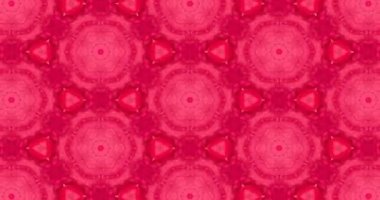 Güzel doku kaleydoskopik tasarım, soyut kaleydoskop arkaplan, eşsiz kaleydoskop animasyonu.