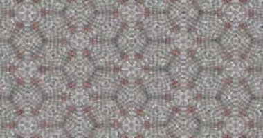 Güzel doku kaleydoskopik tasarım, soyut kaleydoskop arkaplan, eşsiz kaleydoskop animasyonu.