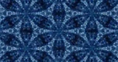 Güzel doku kaleydoskopik tasarım, soyut kaleydoskop arkaplan, eşsiz kaleydoskop animasyonu.