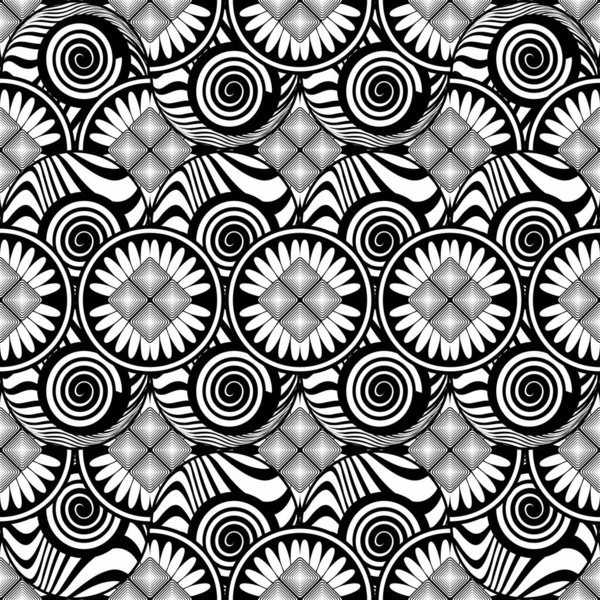 Abstracto Patrón Sin Costura Textura Fondo Ilustración — Vector de stock