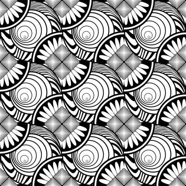 Abstracto Patrón Sin Costura Textura Fondo Ilustración — Vector de stock