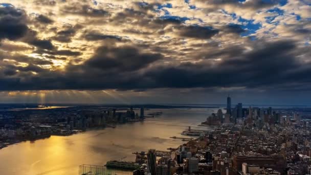 New York New York Abd Şubat 2021 Midtown New York — Stok video