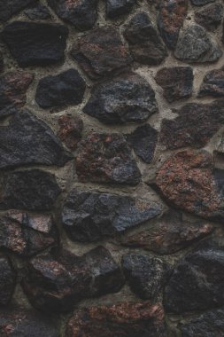 General plan of masonry wall