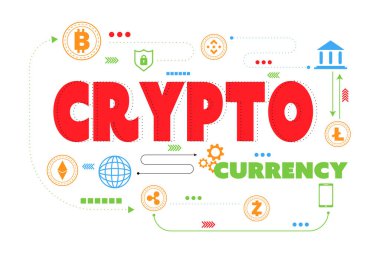 Sunum için simge, web afişi, makale içeren şifreleme sertifikası mektubu ya da kelimesi. Kripto para transferi ve yüksek güvenlik kavramı.