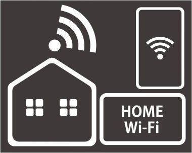 Basit bitcoin ve akıllı telefon illüstrasyonu.