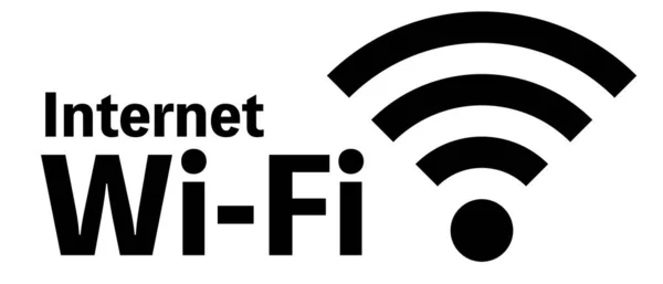 İnternete bağlanmak için Wi-Fi önemlidir, ve bu vektör görüntüsü basit