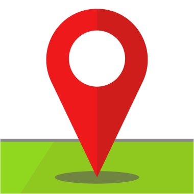 Haritadaki iğneleri göster.