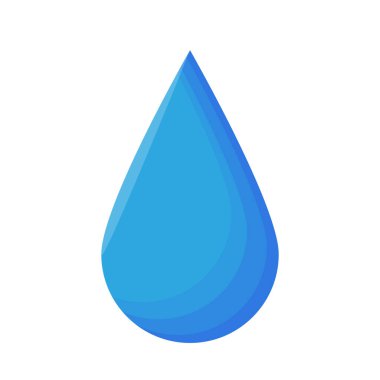 Kademeli su damlacıkları simgesi. vektör.