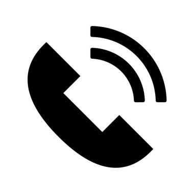 A simple phone icon. Vector.