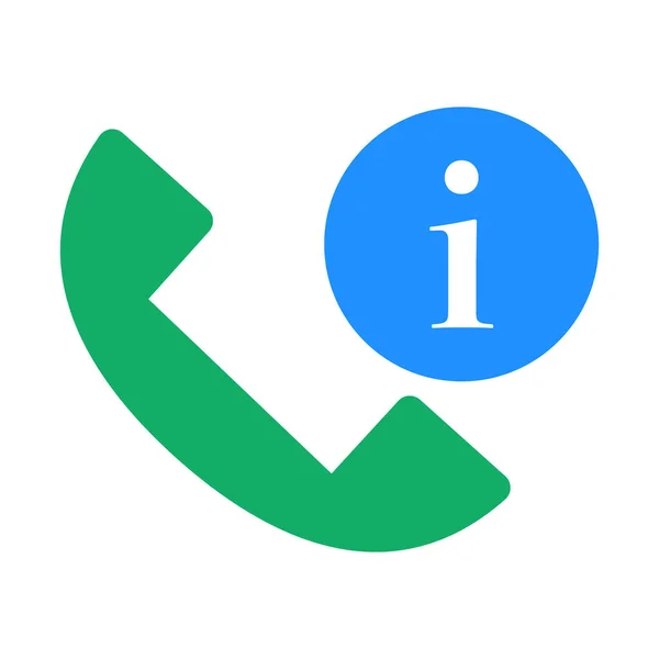 Phone Information Icon Vectors — Vettoriale Stock