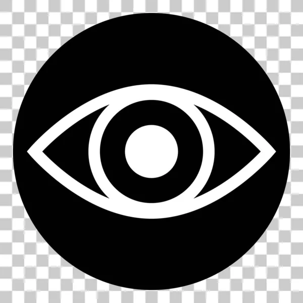 Eyed Icon Background Transparent — Archivo Imágenes Vectoriales