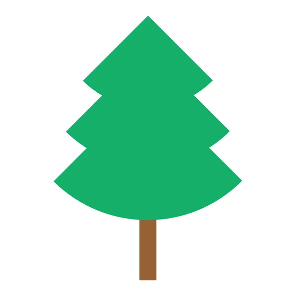 Illustration Simple Tree Vector — Wektor stockowy