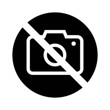 İçki yasağı Hayır fotoğraf işareti illüstrasyon vektör.