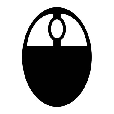 Simple mouse icon. Vectors about computers.