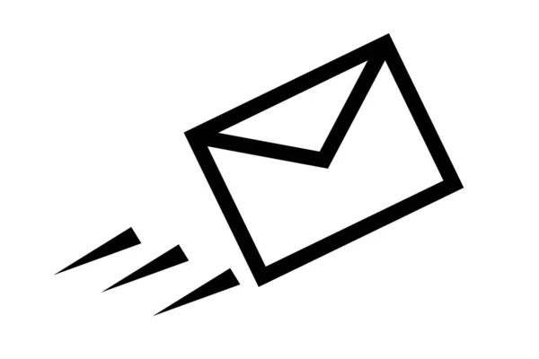 Send Mail Icon Editable Vectors — Stock Vector