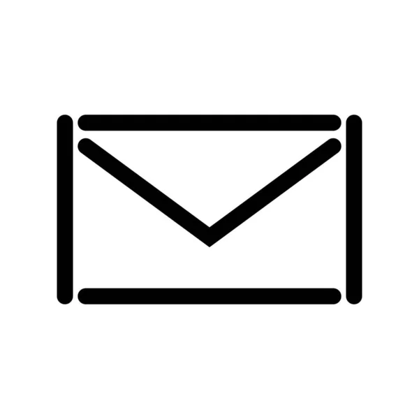 Simple Mail Icon Business Email Vectors — Vetor de Stock