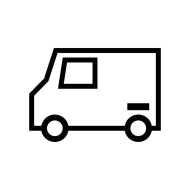 Simple car icon. Vehicle. Vector.