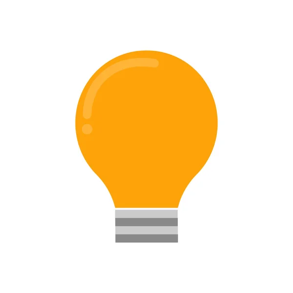 Light Bulb Icon Idea Inspiration Vector — Stockový vektor