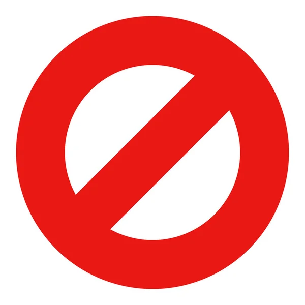 Stop Sign Traffic Stop Vector — Stock Vector