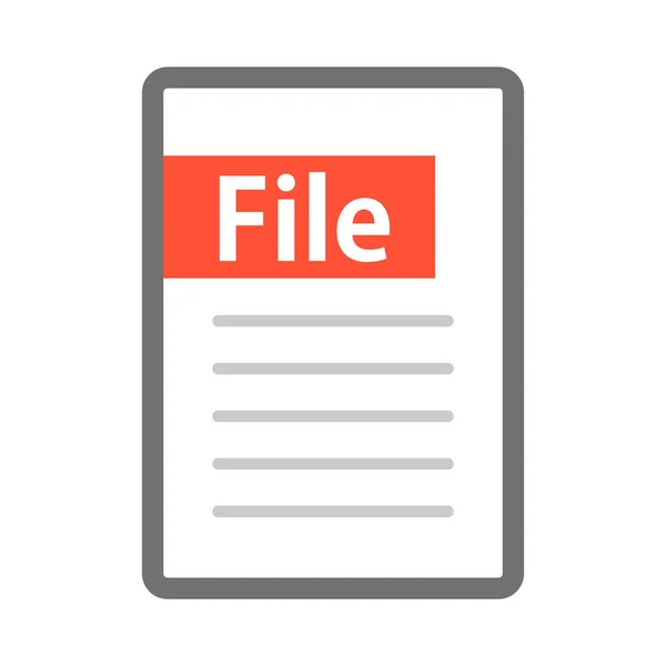 ファイルのアイコン メモアイコン ベクトル — ストックベクタ