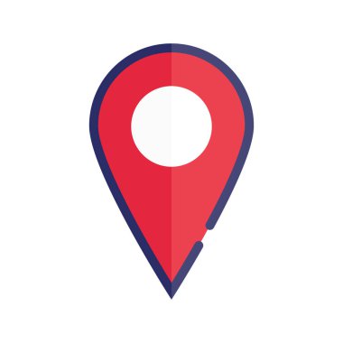 Modern harita pin simgesi. Harita konumu. Vektörler.