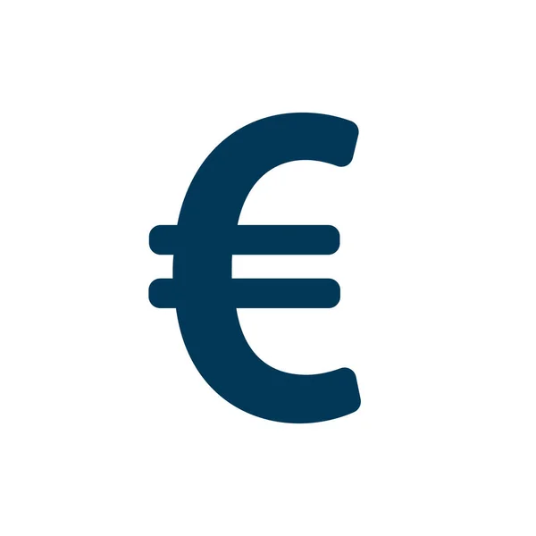 Symbol Euro Symbol Waluty Wektor — Wektor stockowy