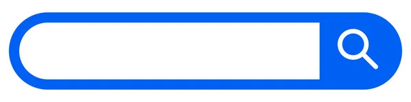 Barra Búsqueda Caja Búsqueda Búsqueda Internet Vectores Editables — Archivo Imágenes Vectoriales