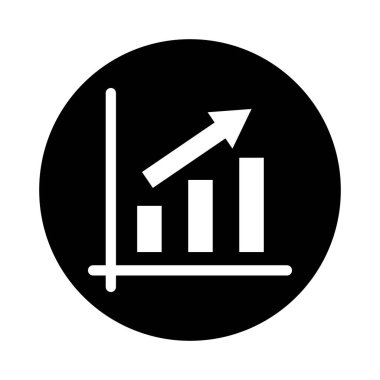 İş Başarı. Oklar ve çubuk grafikleri. Düzenlenebilir vektörler.