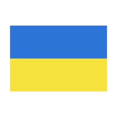 Ukrayna bayrağı. Eyalet. Vektörler.