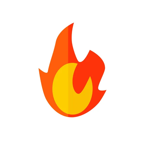 Εικόνα Φλόγας Φλόγες Και Αέρια Διανύσματα — Διανυσματικό Αρχείο
