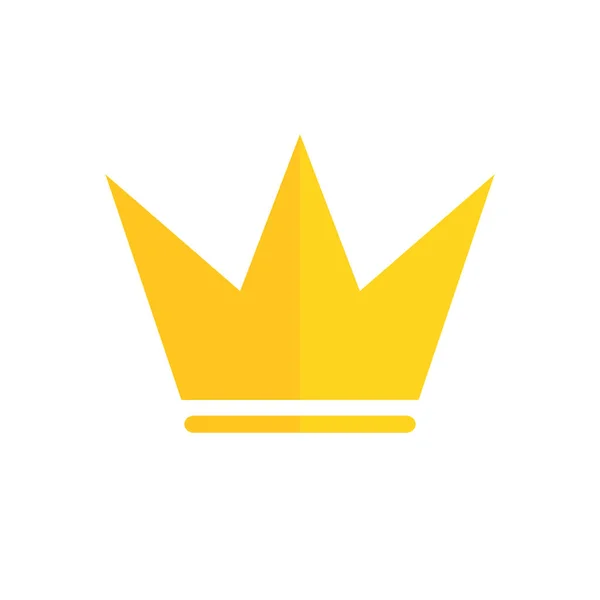 Золота Ікона Корони Рейтинг Піктограми Розташування Редагування Векторів — стоковий вектор