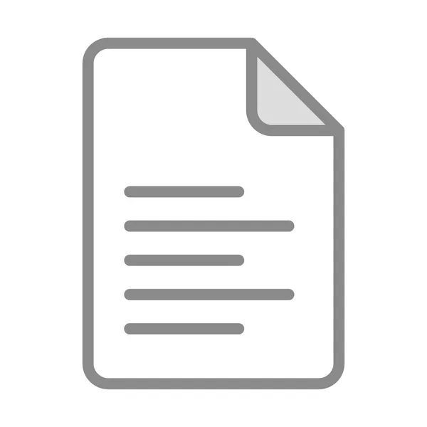 Иконки Файлов Бизнес Документ Иконка Документа Редактируемые Вектора — стоковый вектор