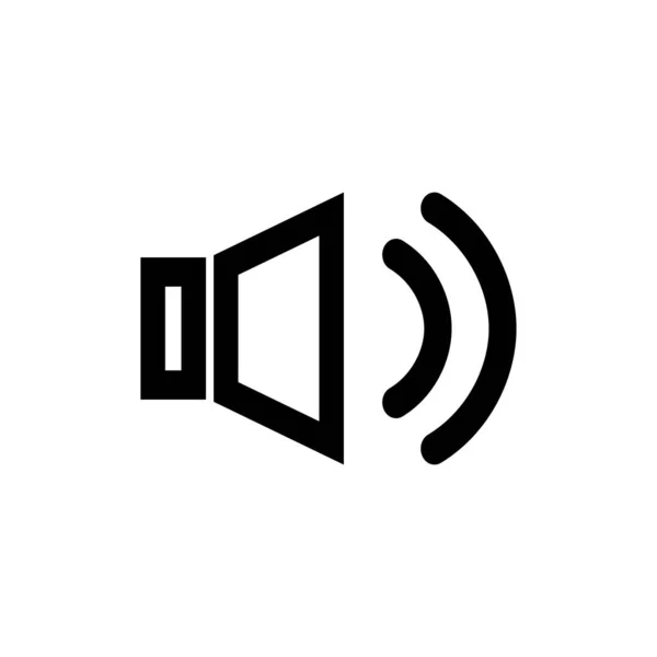 Простая Иконка Тома Звуки Звуки Векторы — стоковый вектор