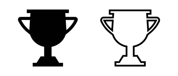 Ένα Ασπρόμαυρο Τρόπαιο Κατάταξη Και Βραβείο Πρωταθλητής Κύπελλο Διανύσματα Eps10 — Διανυσματικό Αρχείο