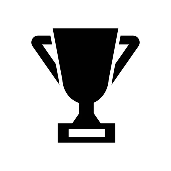 Εικόνα Της Σιλουέτας Trophy Βραβείο Και Βραβείο Διάνυσμα — Διανυσματικό Αρχείο