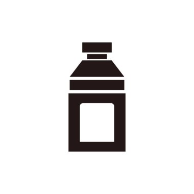 Bir şişe sabun. Bir şişe deterjan ve temizlik çözeltisi. Düzenlenebilir vektör.