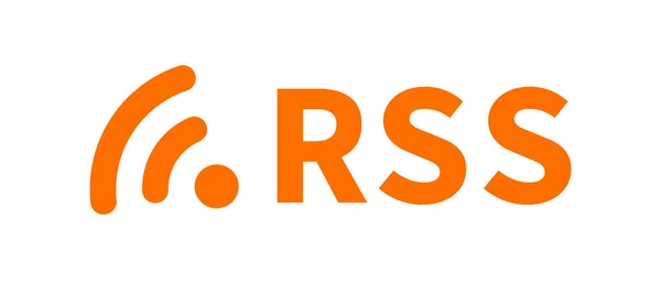 Rss Funkwellensymbol Und Rss Logo Feeds Und Nachrichten Editierbarer Vektor — Stockvektor