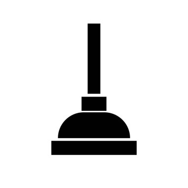 Pompa ikonu. Kap ikonunu zorla. Düzenlenebilir vektör.