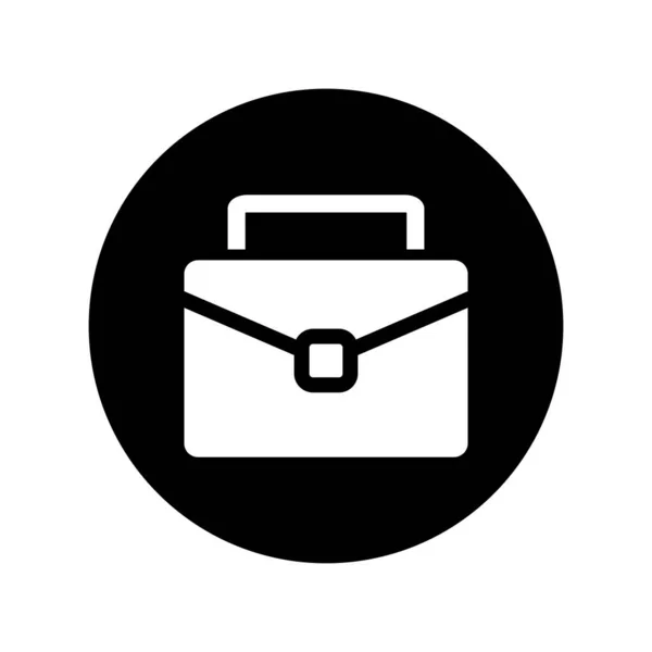 Business Bag Icon Editable Vector - Stok Vektor