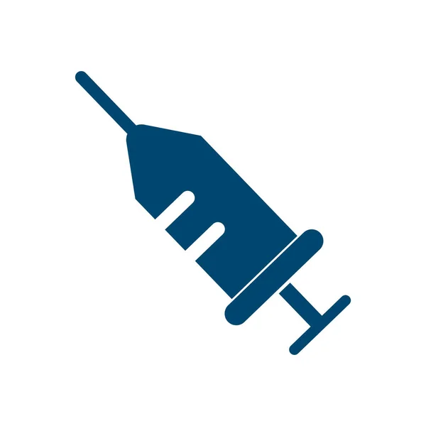 Syringe Icon Medical Injection Icon Editable Vector — Stock Vector