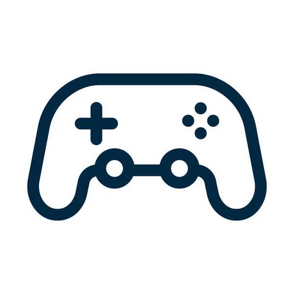 Game Controller Gameplay Video Game Editable Vector — Image vectorielle