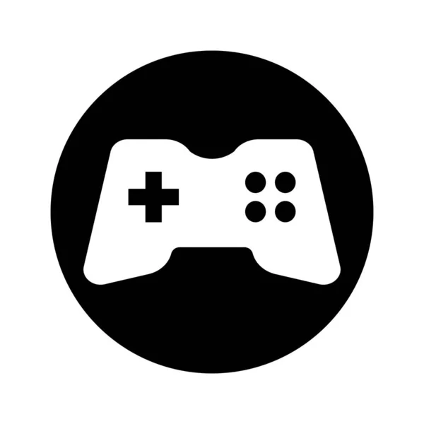 Game Controller Button Gamepad Icon Editable Vector — Image vectorielle