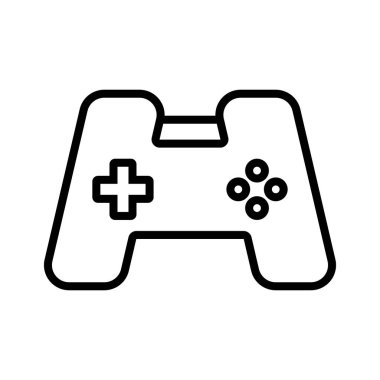 Gameplay icon. Gamepad icon. Editable vector.