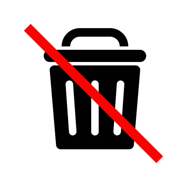 Trash Can Use Throw Trash Trash Can Editable Vector —  Vetores de Stock