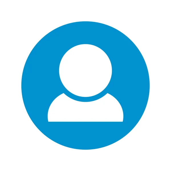 User button icon. Avatar and account button. Editable vector.